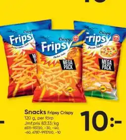 DollarStore Snacks Fripsy Crispy erbjuda