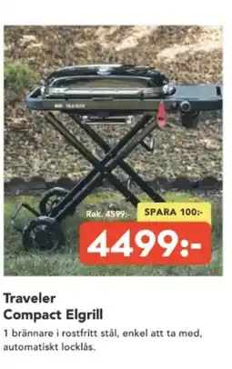 Bo Ohlsson Traveler Compact Elgrill erbjuda