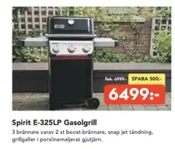 Bo Ohlsson Spirit E-325LP Gasolgrill erbjuda