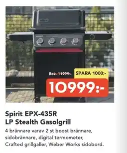 Bo Ohlsson Spirit EPX-435R LP Stealth Gasolgrill erbjuda
