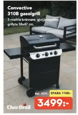 Bo Ohlsson Convective 310B gasolgrill erbjuda