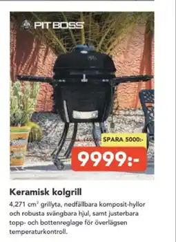 Bo Ohlsson Keramisk kolgrill erbjuda