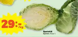 Coop Spetskål erbjuda