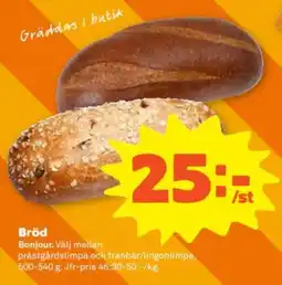 Coop Bröd erbjuda