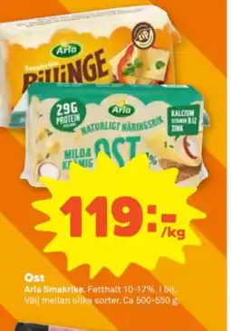 Coop Arla Ost erbjuda