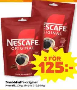 Coop Nescafé Snabbkaffe original erbjuda