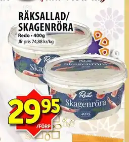 Matvärlden Tensta RÄKSALLAD/ SKAGENRÖRA erbjuda