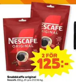 Coop Snabbkaffe original erbjuda