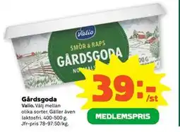 Coop Gårdsgoda, Medlemspris erbjuda