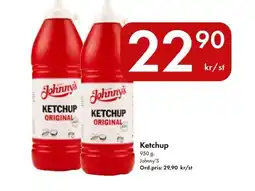 Snabbgross JOHNNY'S Ketchup erbjuda