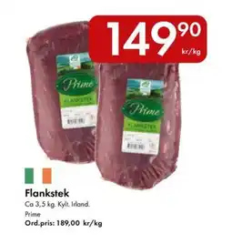 Snabbgross PRIME Flankstek erbjuda