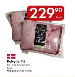 Snabbgross PRIME Kalvytterfilé erbjuda