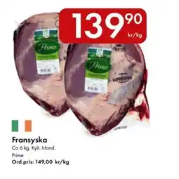 Snabbgross PRIME Fransyska erbjuda