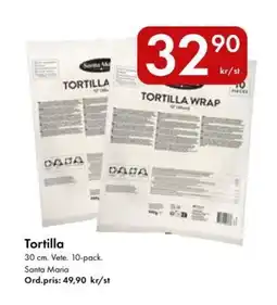Snabbgross SANTA MARIA Tortilla erbjuda