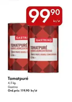 Snabbgross GASTRINO Tomatpuré erbjuda