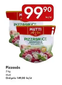 Snabbgross MUTTI Pizzasȧs erbjuda