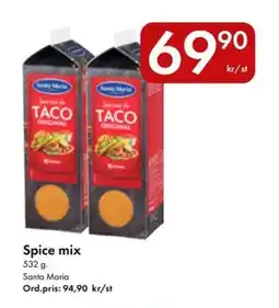Snabbgross SANTA MARIA Spice mix erbjuda