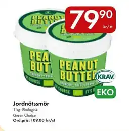 Snabbgross GREEN CHOICE Jordnötssmör erbjuda