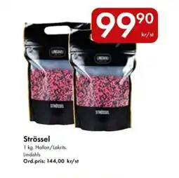 Snabbgross LINDAHLS Strössel erbjuda
