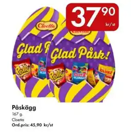 Snabbgross CLOETTA Påskägg erbjuda