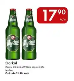Snabbgross MYTHOS Starköl erbjuda