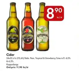 Snabbgross KOPPARBERGS Cider erbjuda