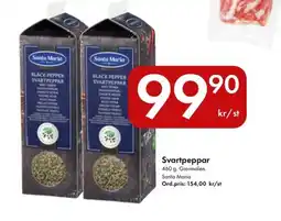 Snabbgross SANTA MARIA Svartpeppar erbjuda