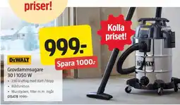 Jula Grovdammsugare 30 l 1050 W erbjuda