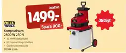 Jula Kompostkvarn 2800 W 230 V erbjuda