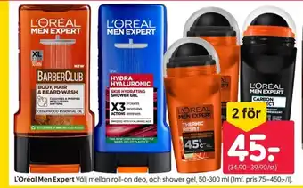 Rusta L'Oréal Men Expert erbjuda