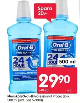 Rusta Munskölj Oral-B erbjuda