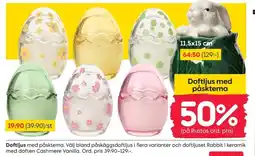 Rusta Doftljus med påsktema erbjuda