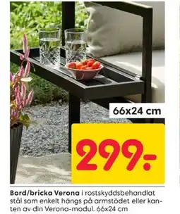 Rusta Bord/bricka Verona erbjuda