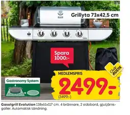 Rusta Gasolgrill Evolution erbjuda