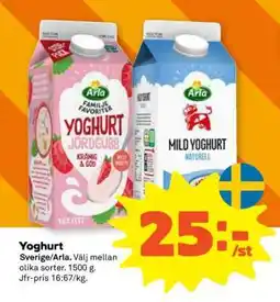 Stora Coop Yoghurt erbjuda
