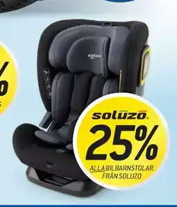 thansen ALLA BILBARNSTOLAR FRÅN SOLUZO erbjuda