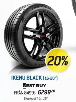 thansen IKENU BLACK erbjuda