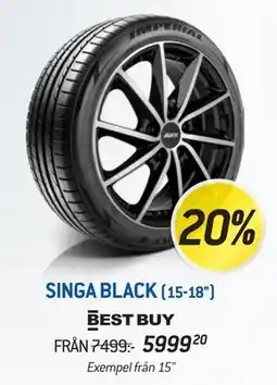 thansen SINGA BLACK erbjuda