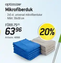 thansen Mikrofiberduk erbjuda