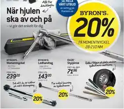 thansen 20% PÅ MOMENTNYCKEL 28-210 NM erbjuda
