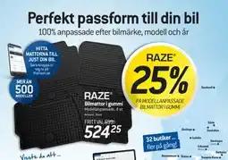 thansen Bilmattor i gummi erbjuda