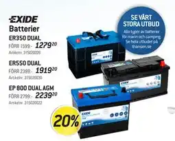 thansen Batterier erbjuda