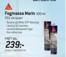 thansen Fogmassa Marin erbjuda
