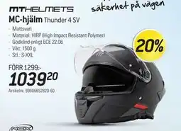thansen MC-hjälm erbjuda