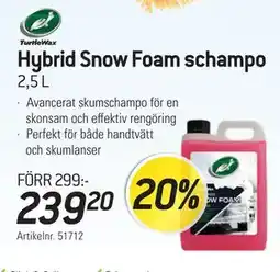 thansen Hybrid Snow Foam schampo erbjuda