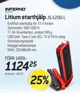 thansen Litium starthjälp erbjuda