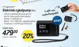 thansen Elektrisk cykelpump erbjuda