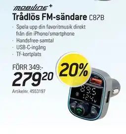 thansen Trådlös FM-sändare erbjuda