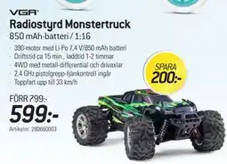 thansen Radiostyrd Monstertruck erbjuda