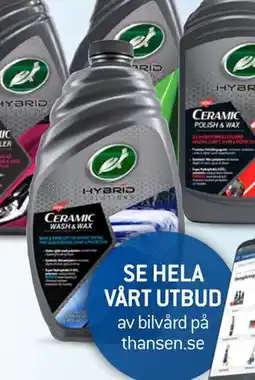 thansen CERAMIC WASH & WAX erbjuda